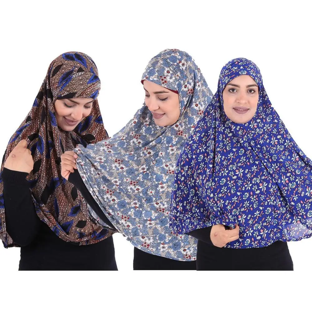 Muslim print big size Hijab Scarf printed head hijab Scarves Women Islam hijab QK034