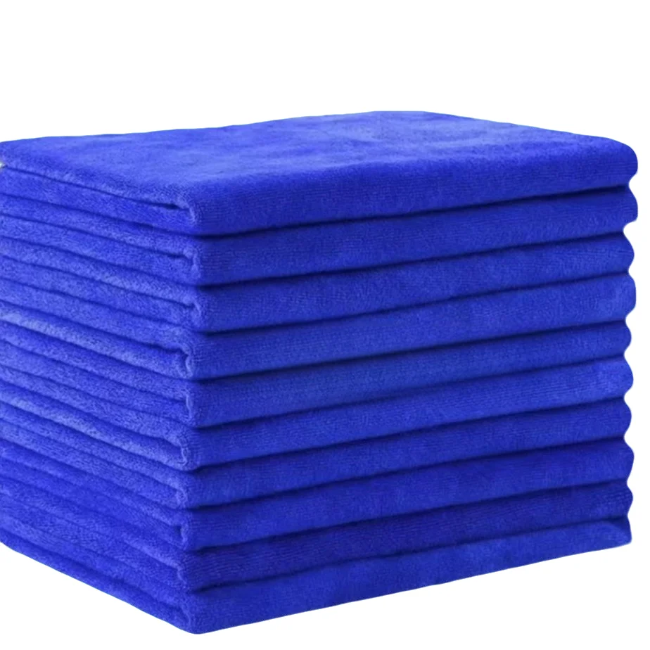 ZYJL car cleaning microfiber cloth All purpose dust cleaning knitting microfiber wiping terry cloth rags