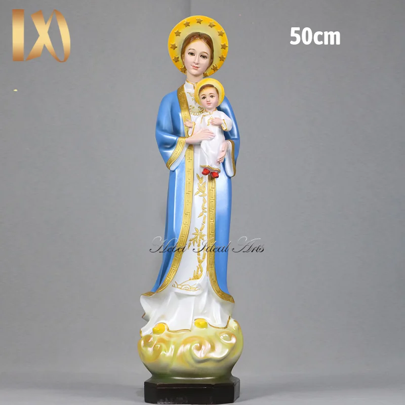Ideal Arts vintage religious mary and jesus statue religious statues for church decor for sell