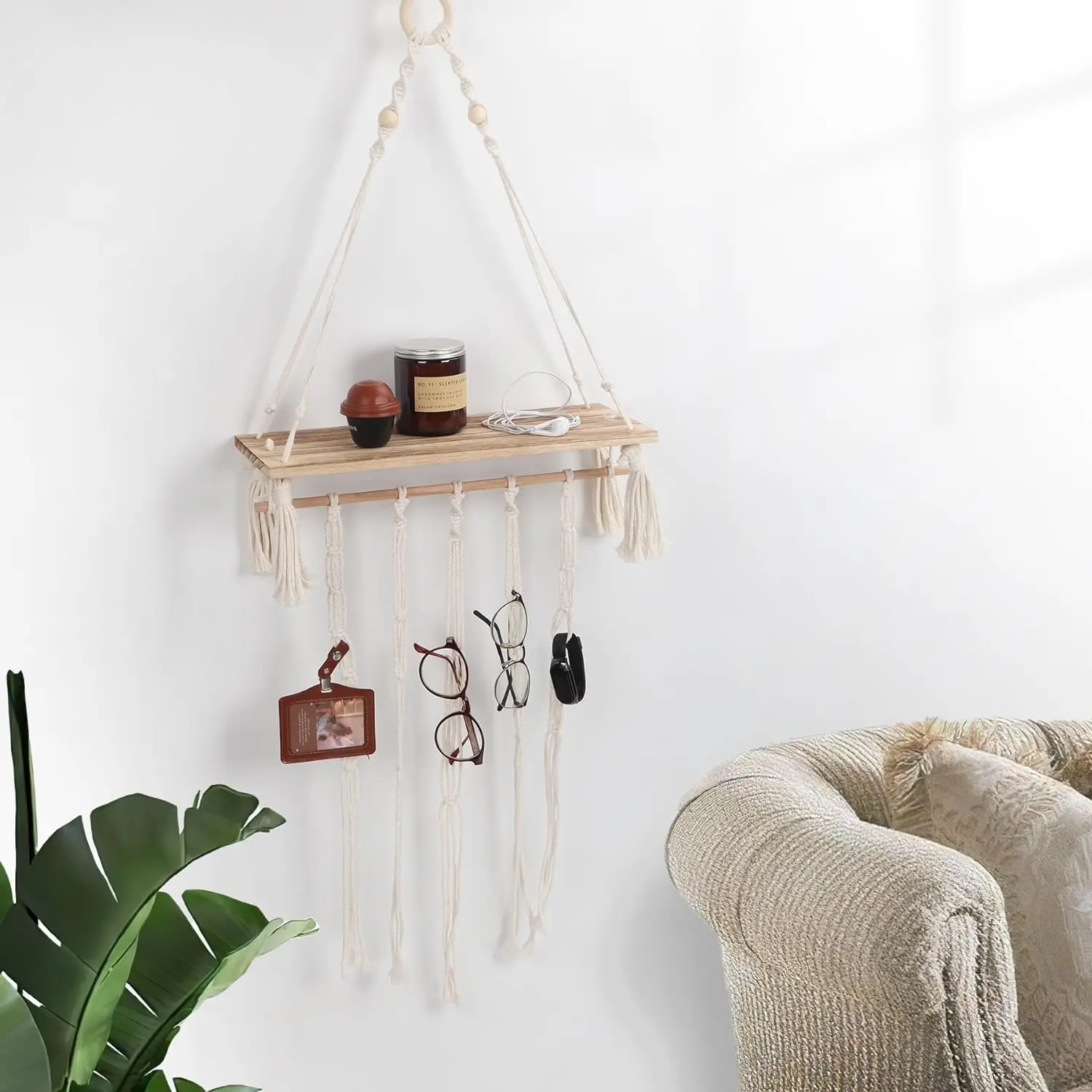 LOW MOQ Eco-friendly Choice Practical Bamboo wall shelves for books
