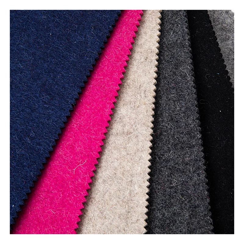 
 Customized color and thickness colored 100% wool felt fabric  