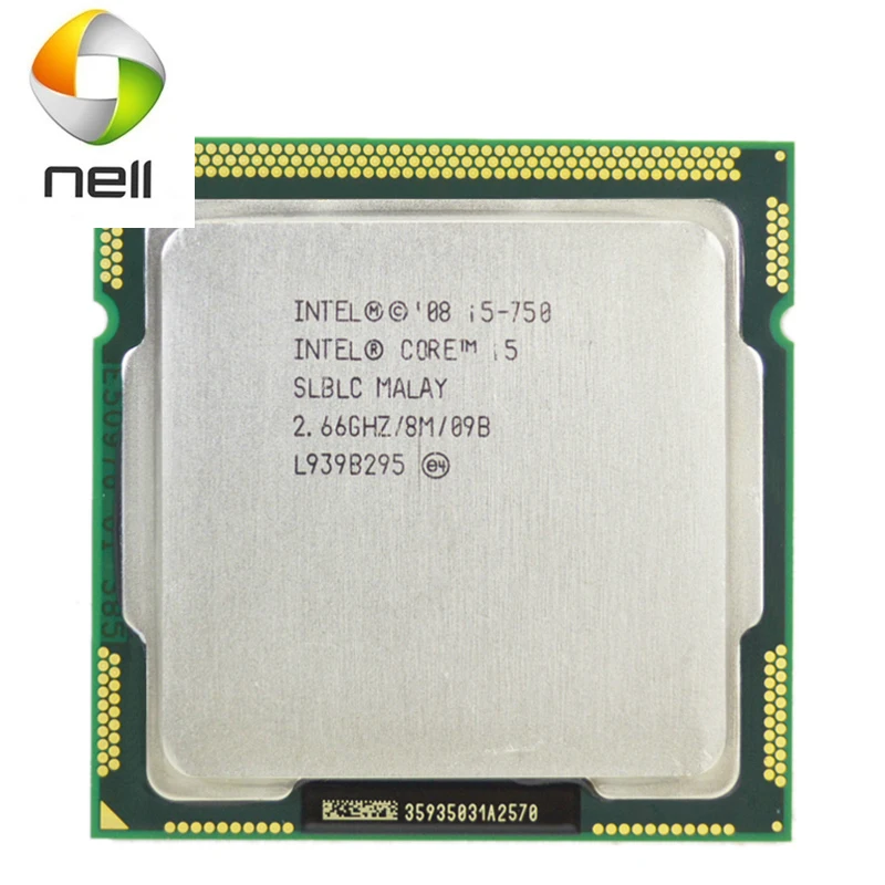 Original Intel Core i5 750 Processor 2.66GHz 8MB Cache LGA 1156 Desktop I5-750 CPU tested 100% working