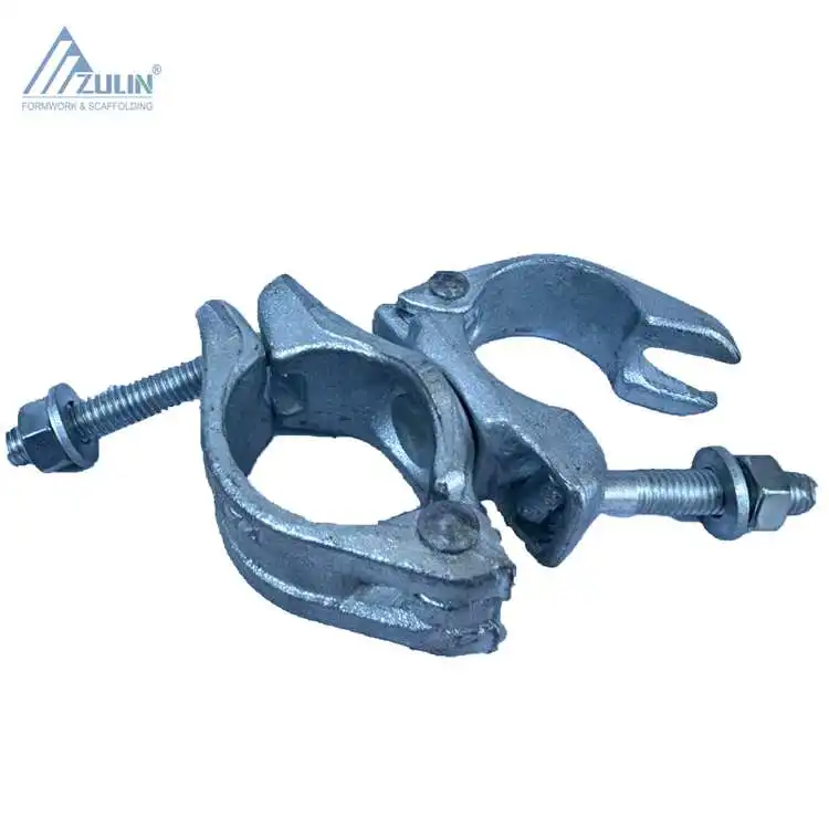 Versatile BS1139/EN74 Adjustable 3mm Steel Double Coupler Clamp Q235 Material for Scaffolding Erection