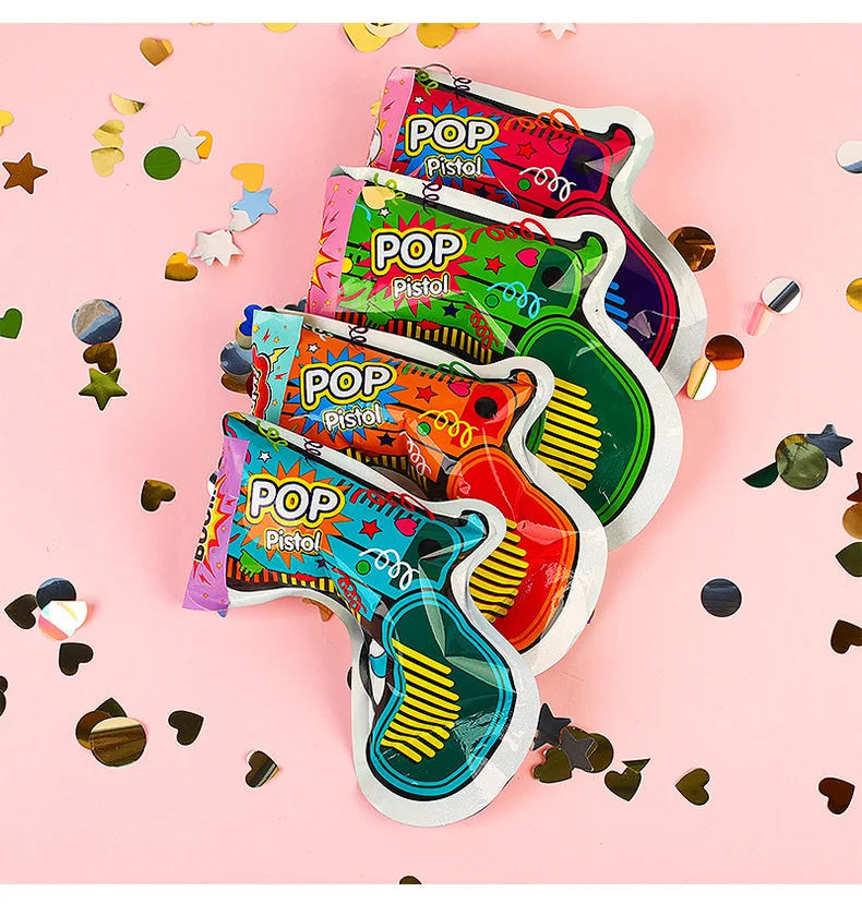 2024 Explosive Party Gathering Fireworks Gun Inflatable Fireworks Pistol Birthday Celebration Salute Balloon