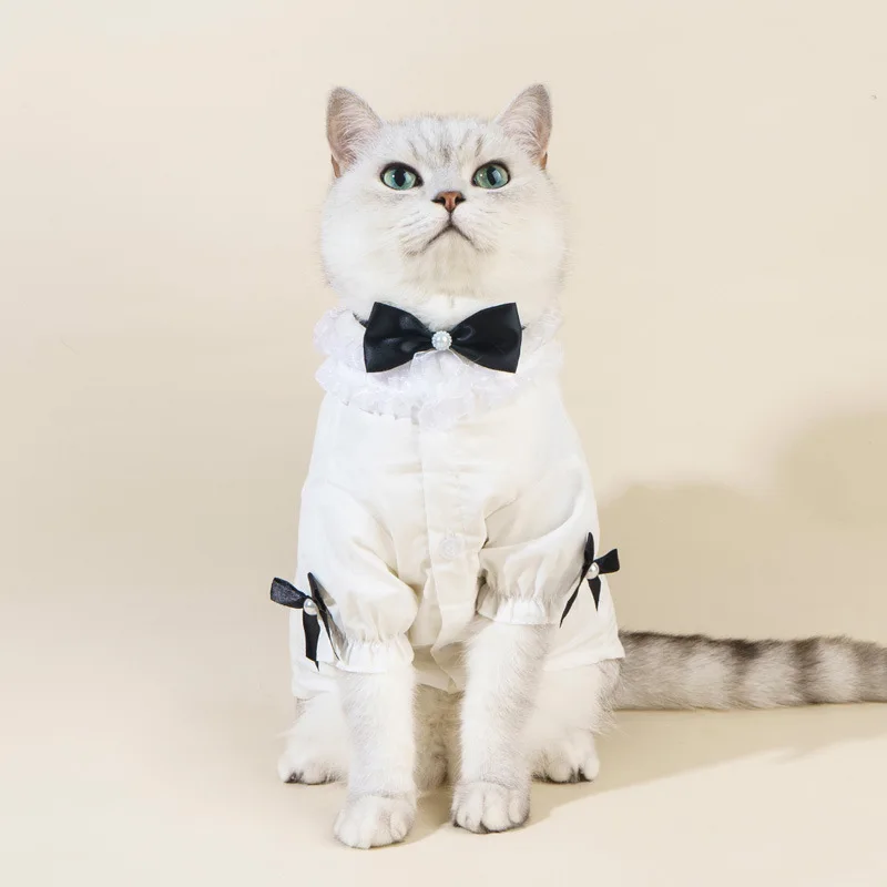 Wholesale Pet Clothing Dog Spring Summer Luxury Trend Spring Summer Clothes Cat T-Shirts