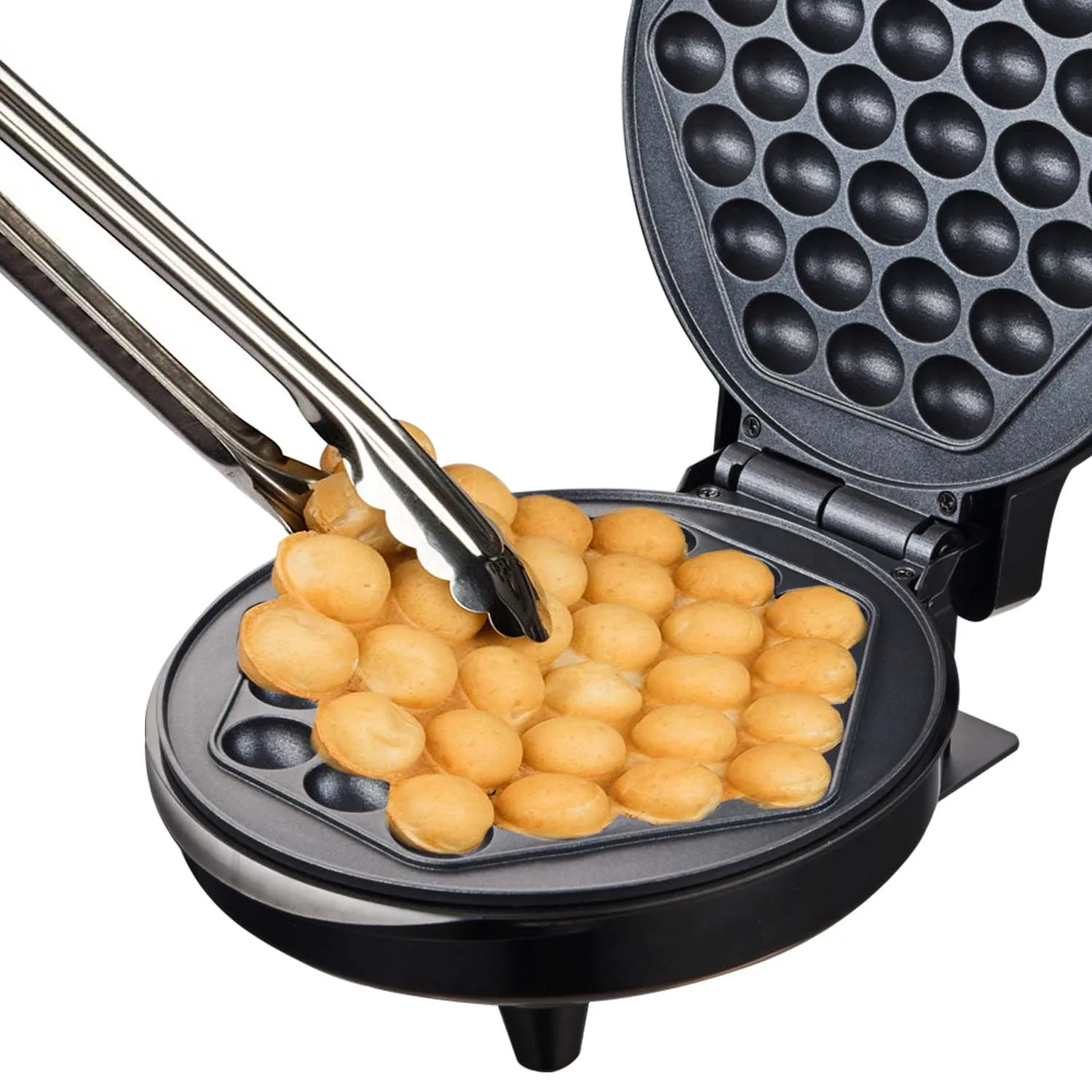 Valentines Day Gift Customized Logo Acceptable Electric Hong Kong Style Egg Waffle Maker Bubble Waffle Maker