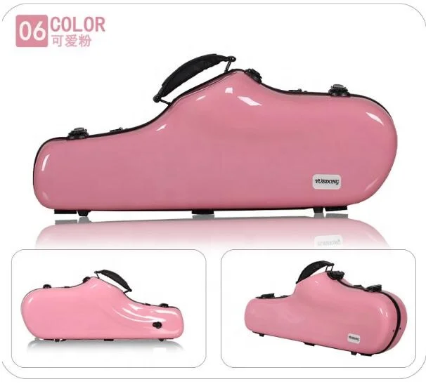 
Ultra Light Adjustable Shoulder Strap E-flat Alto Saxophone Box FRP Saxophone Bag/Case 