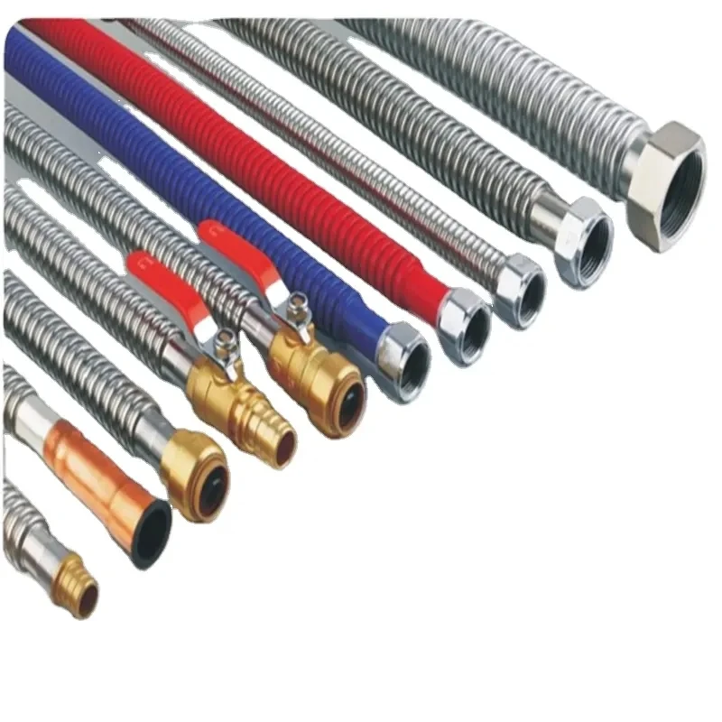 stainless steel hose corrugated flexible metal gas hose