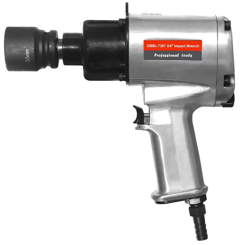 OBBL Factory Direct Price 3/4 Inch Drive Air Impact Wrench Tool Kit for Air Compressor