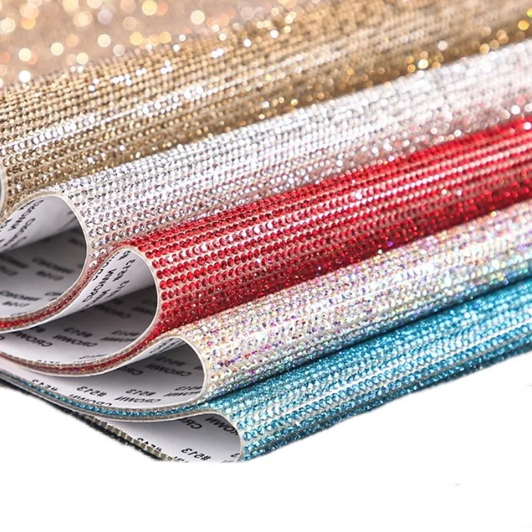 Прозрачные самоклеящиеся наклейки со стразами для украшения автомобиля «сделай сам» лист автомобильных сумок обуви одежды