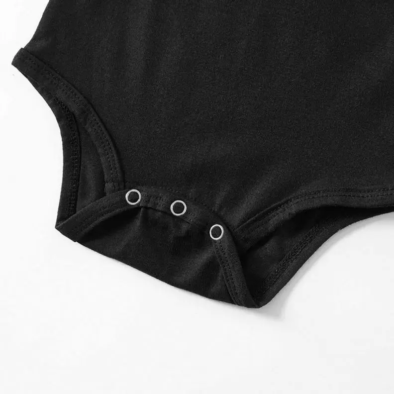 Wholesale custom 100% cotton family matching Logo Printed t-shirts casual wear outdoor black clothing