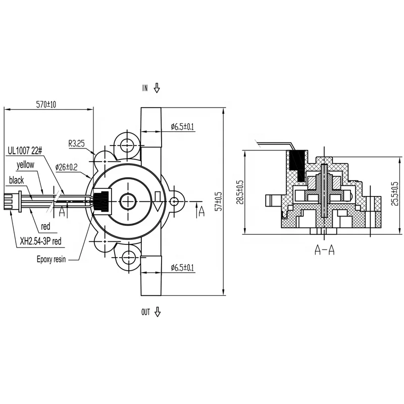 Hall Effect Water Flow Sensor For Solar Energy Water Heater