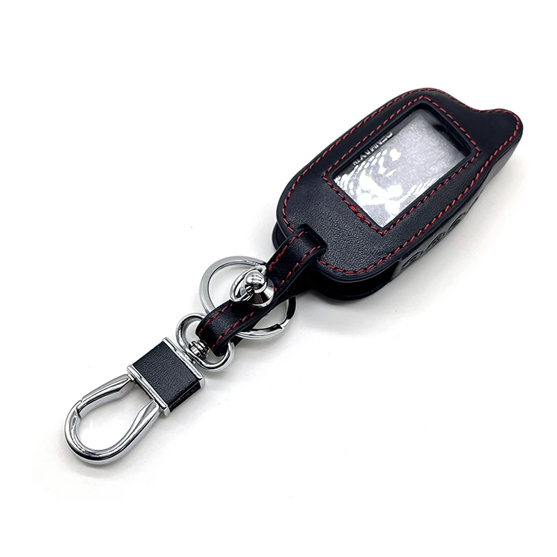 Leather keycase suitable for CENMAX ST-7A Russian LCD remote control bidirectional car alarm