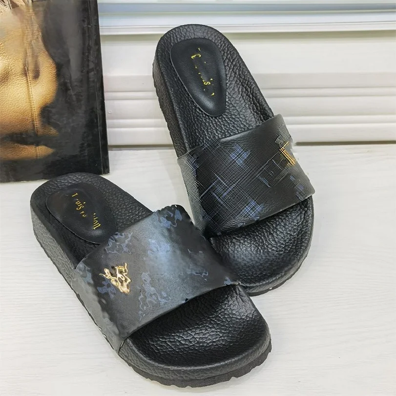 2023 New Arrival Fashion Summer Luxury Designer Open Toe Sandals Women Famous Brands Platform Slippers Sandals
