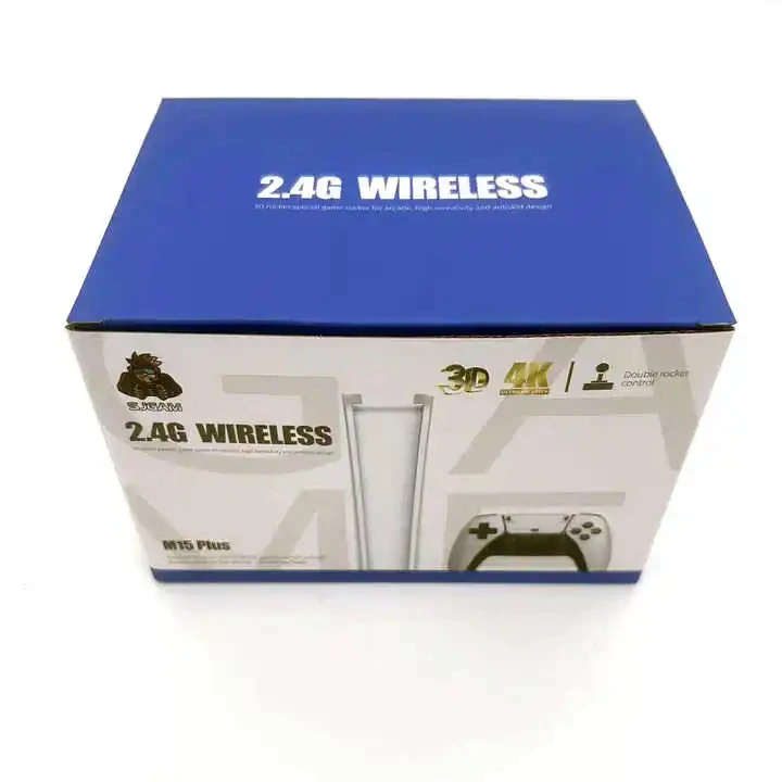 m15 game console 4K Player Wholesale Mini Game Console Wireless Controller 20000 HD TV Out handheld Retro Video 64GB ps1