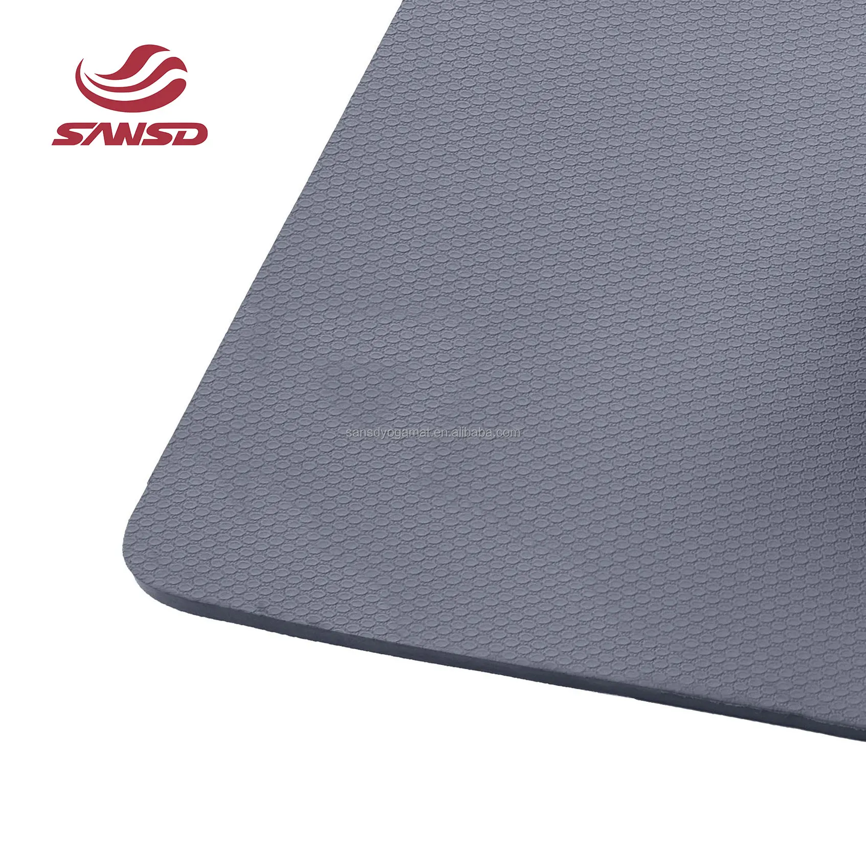 Sansd High Quality Eco Friendly Free Sample Cheap Pilates Mat Wholesale Waterproof Anti Slip  Professional TPE Yoga Mat