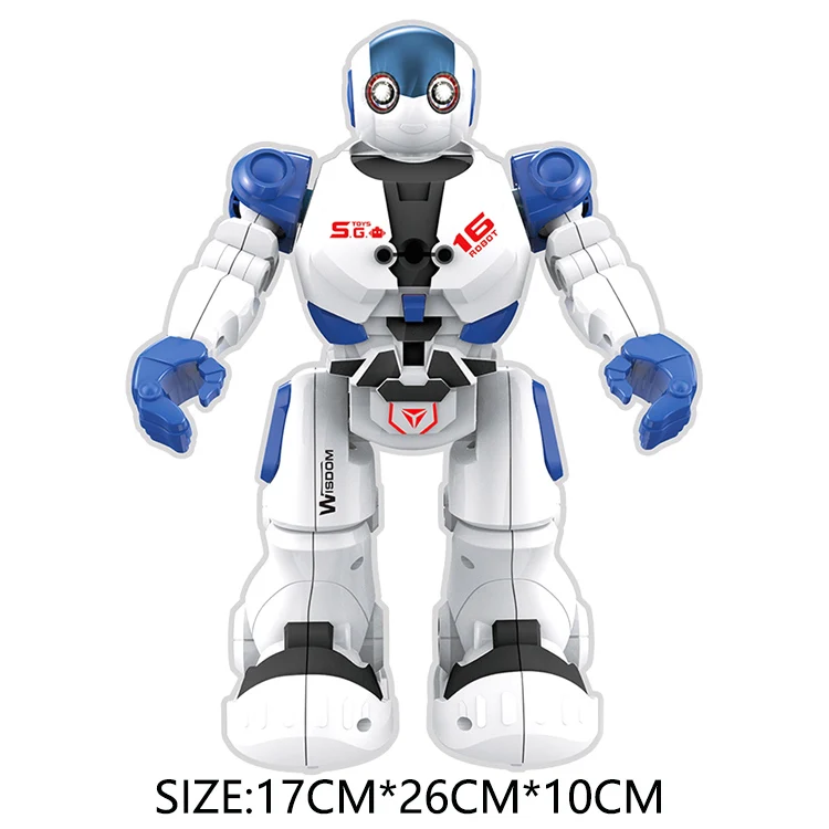 Kids creative intelligent rc robot toy manufacturers with infrared ray
