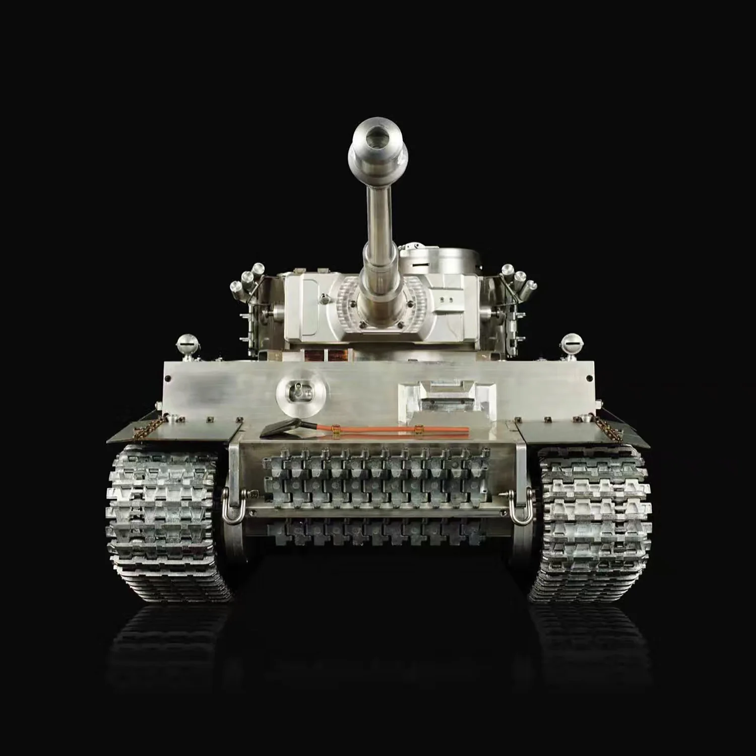 Heng длинный 1/6 цельнометаллический Немецкий Тигр I RTR RC Танк 3818 ствол отдачи BB стрелковый аккумулятор бронированный автомобиль игрушка
