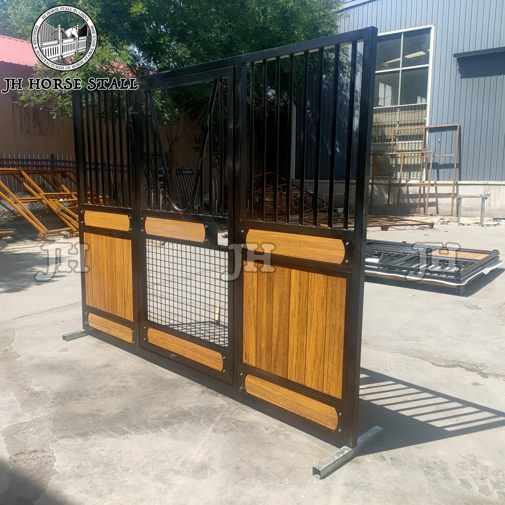 Customized Design Equine  Equipment Barn Horse Stable Box Horse Stalls Fronts Doors Back Side Panels for Sale