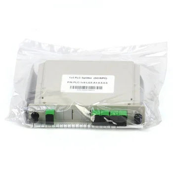 FTTH Sunet 1x8 SC/UPC SC/APC Cassette Card LGX Module 1:8 Ports Fiber Optical PLC Splitter