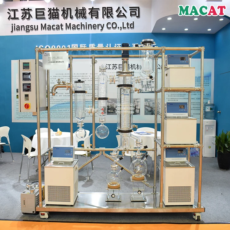 
[MACAT]Fast Shipping Short Path Distillation With Magnetic Stirring Heating Mantle And Chiller 