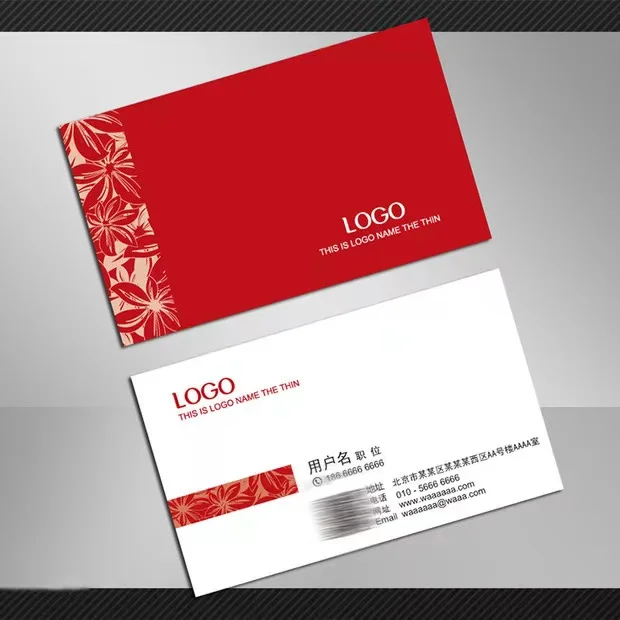 Custom metal visiting card luxury black embossed printing gold foil stamping logo business card