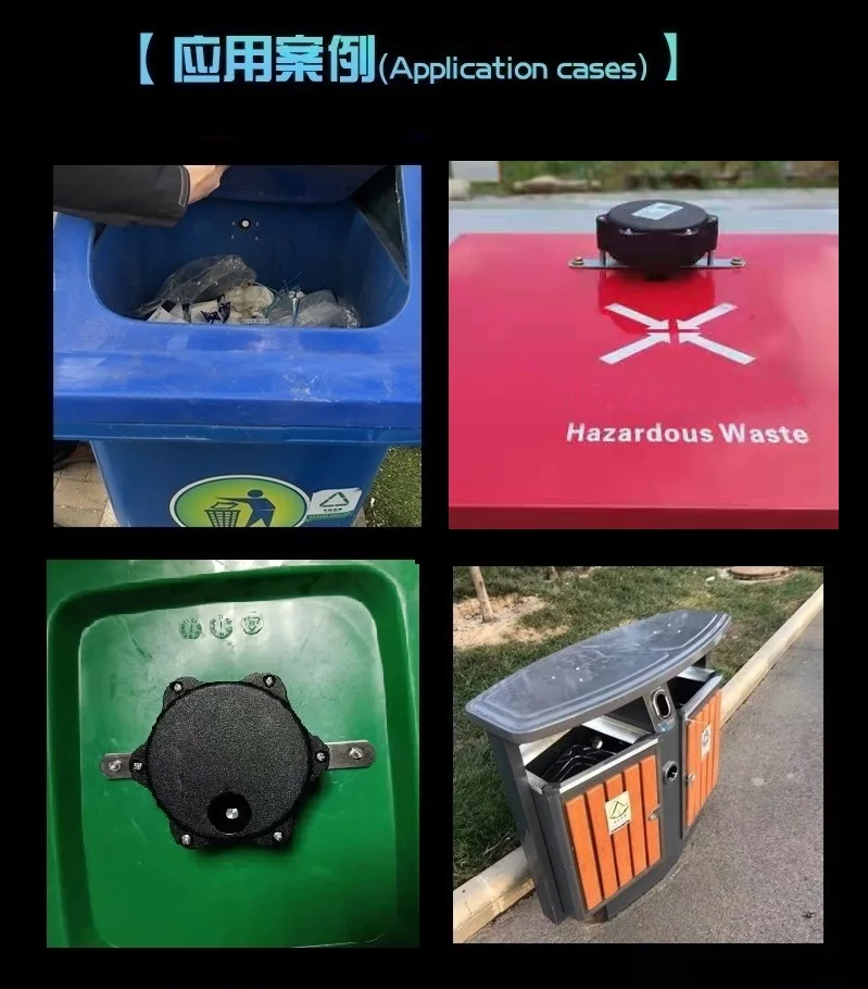 DF702 DF703 Беспроводной ультразвуковой датчик заполнения отходов 2 метра с модулем GPRS 4G NB-IoT