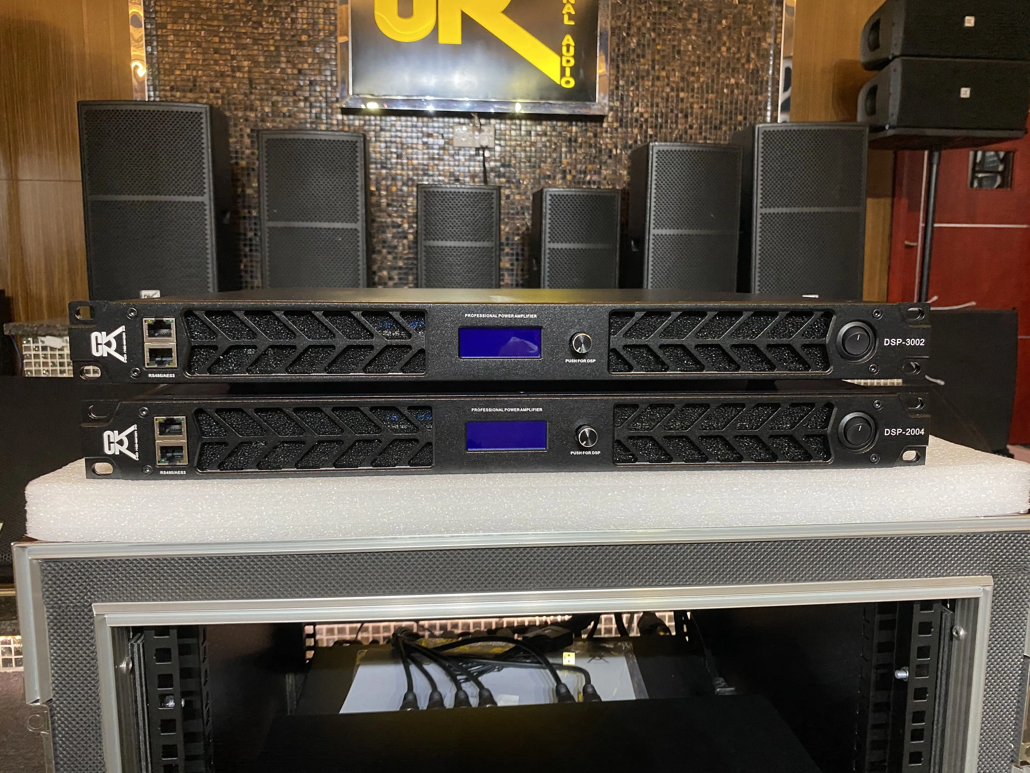 cvr pro audio 1u  power amplifier DSP-3302