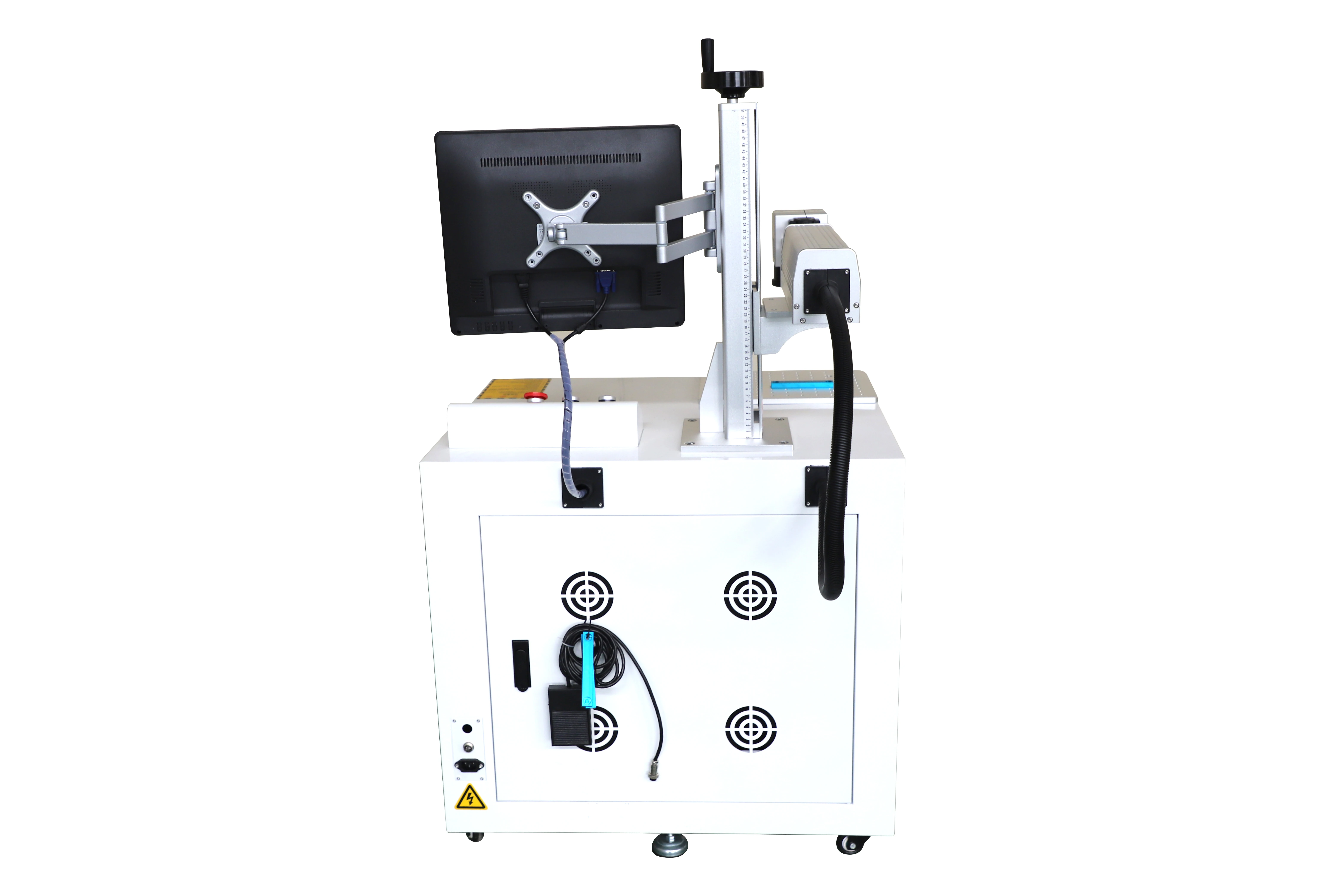 High quality gold silver jewelry marking DIY deep engraving cutting 30w 50w jpt laser marking machine