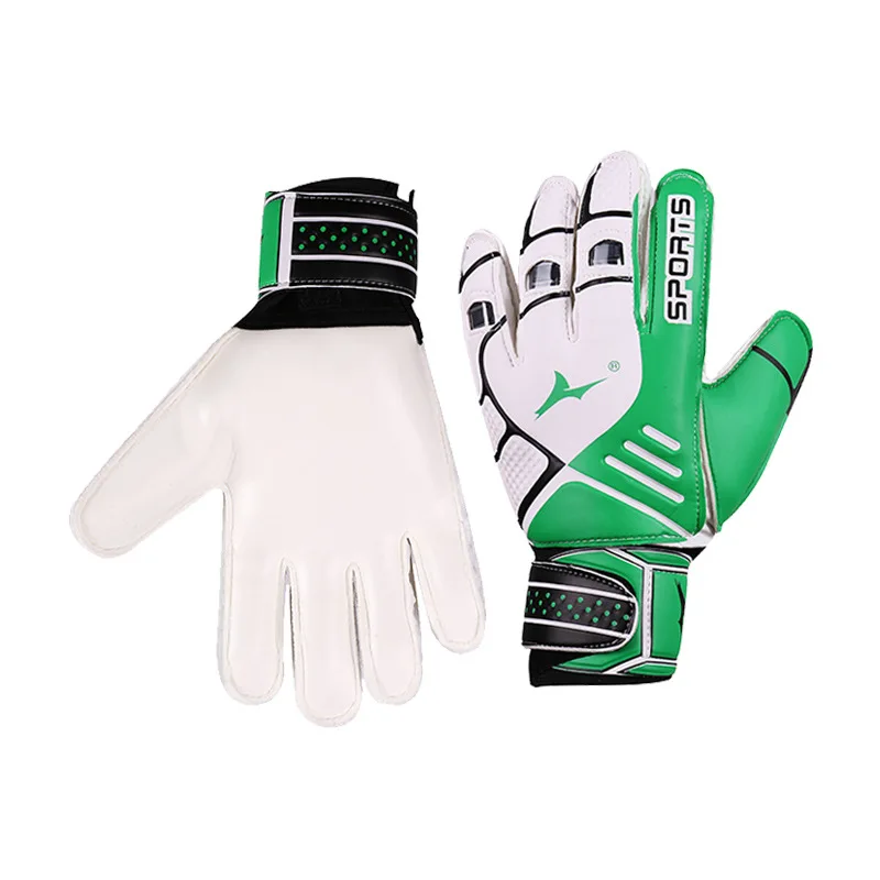 Football goalkeeper gloves professional finger guard equipment non-slip training wear-resistant gloves