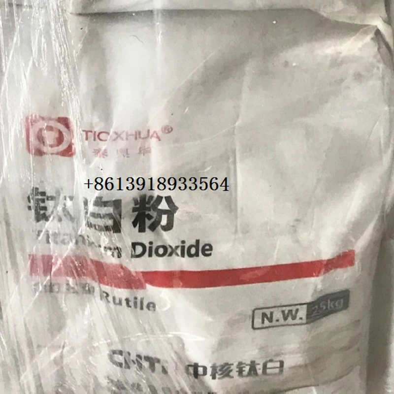 China Titanium Dioxide rutile food grade R216 THR218 manufacturer pigment titanium dioxide 25kg price per ton raw material