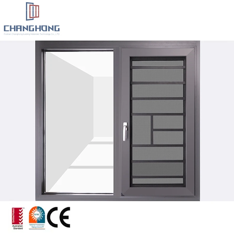 Modern Design Glass window hot Sale Aluminium Window Casement Windows