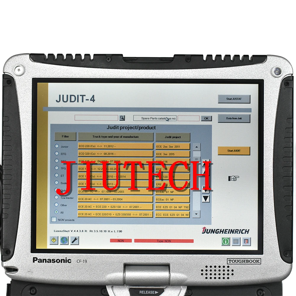 Forklift Diagnostic tool for Jungheinrich Judit Incado Box Diagnostic Kit JUDIT 4 for Linde canbox Still canbox heavy duty truck