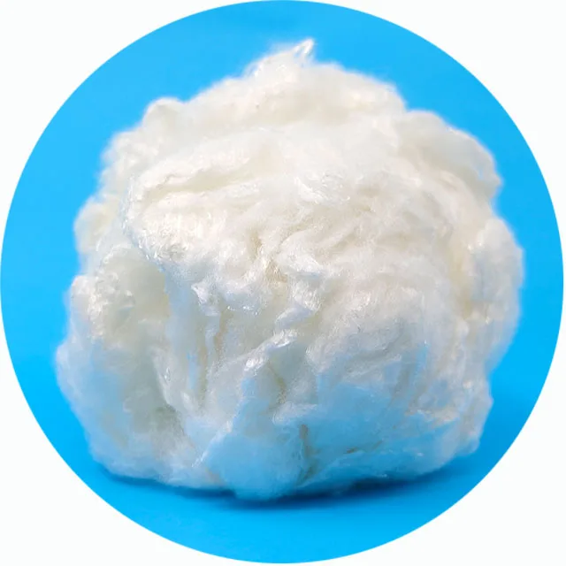 Ecofriendly сырое целлюлозное волокно из бамбуковой целлюлозы для