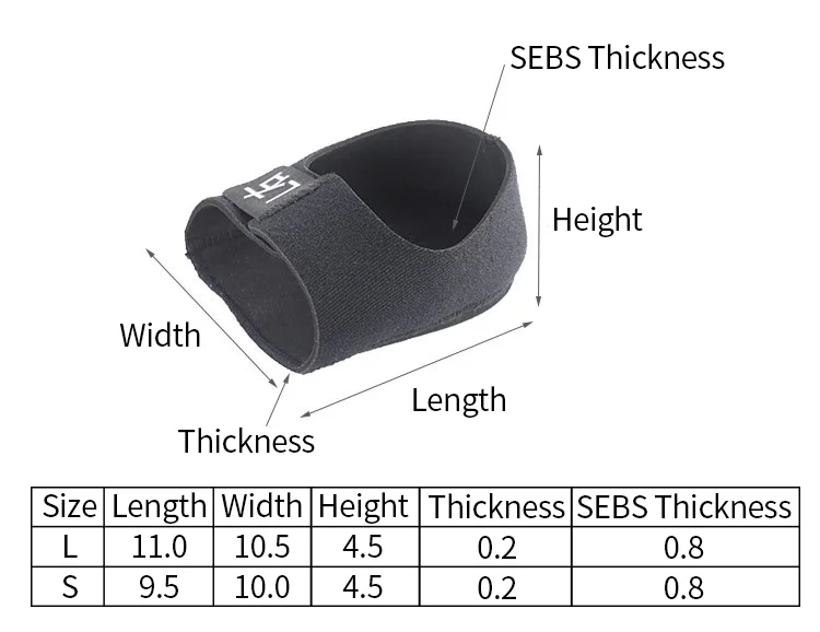 Alibaba Manufacturer Hot Sell Neoprene Heel Protectors For Feet Pain Relief