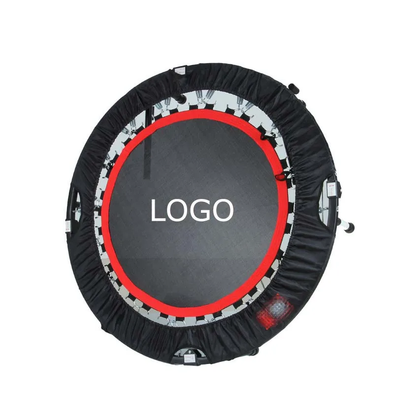 40 Inch Folding Mini Rebounder Trampoline Foldable Small Indoor Garden Fitness Trampoline with 220lbs Weight Limit Safety Pad 6