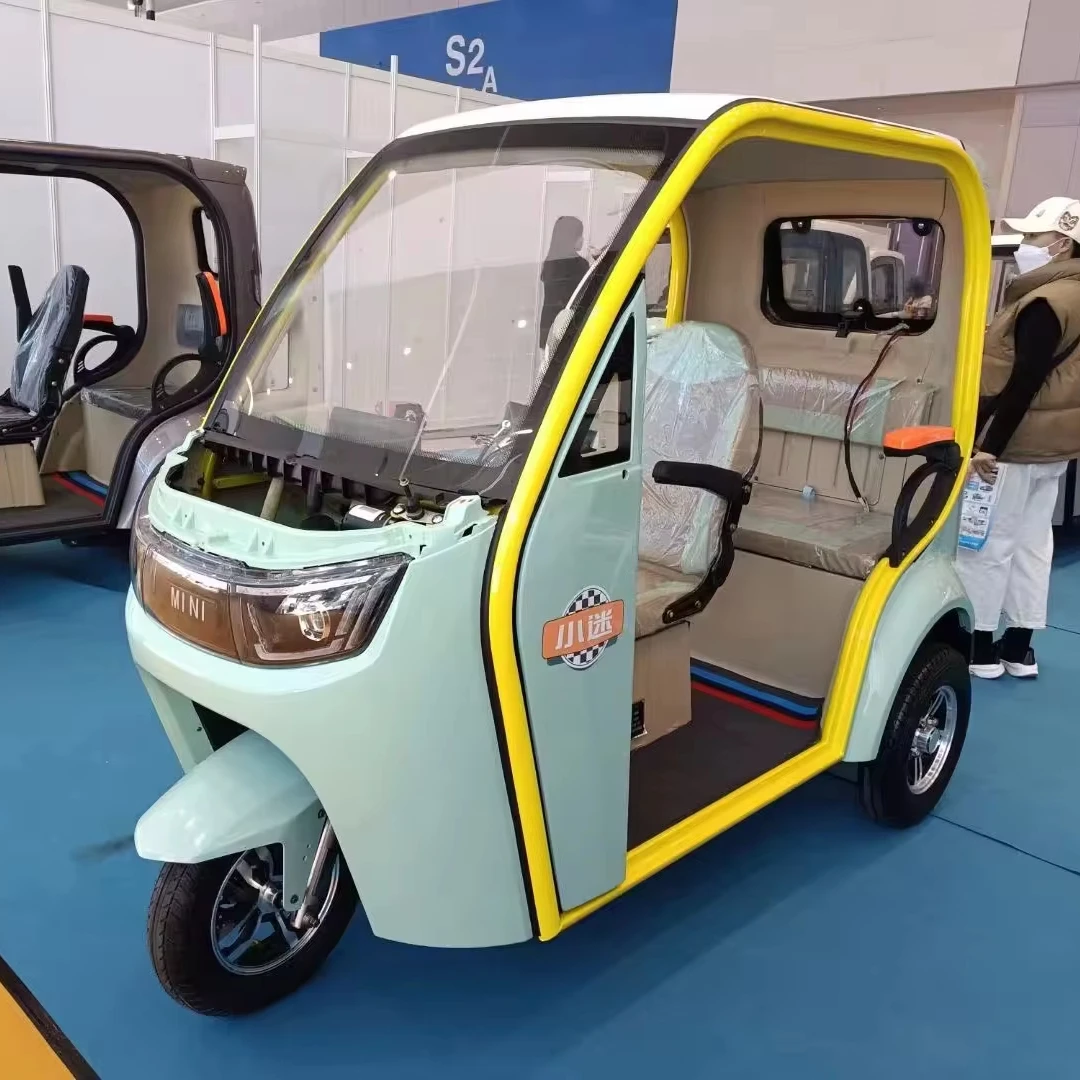 New Electric Three Wheel Electric Tricycle 3 Wheeler Tuk Tuk For Passenger