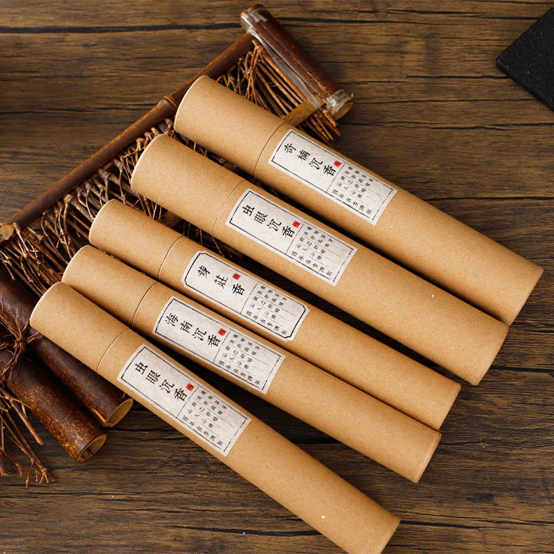 factory outlet 100% natural treatment Agarwood stick to soothe the spirit, move qi and help sleep oud incense oud stick