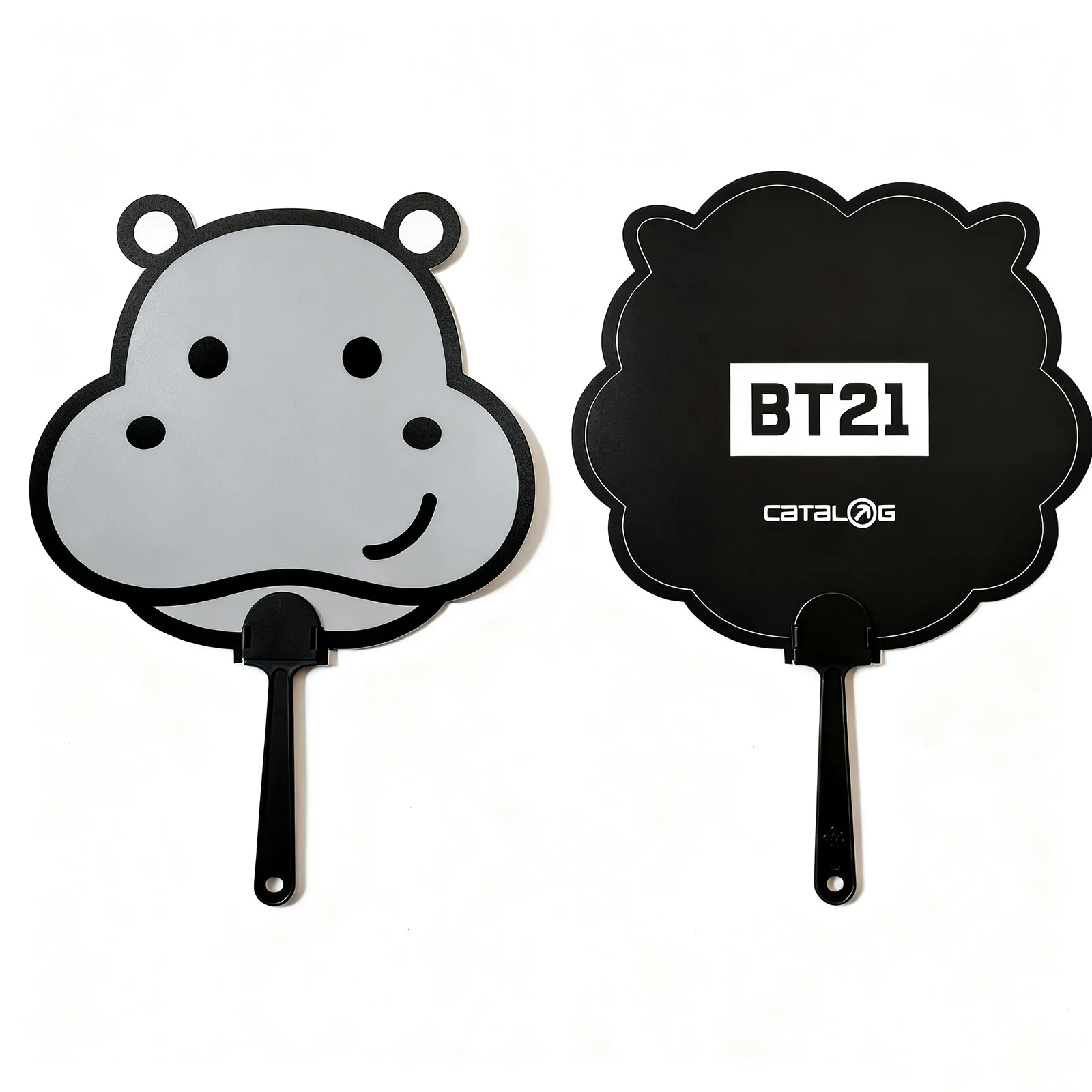 Индивидуальный экологичный UV Печатный PP рекламный вентилятор для деловых мероприятий и рекламных подарков