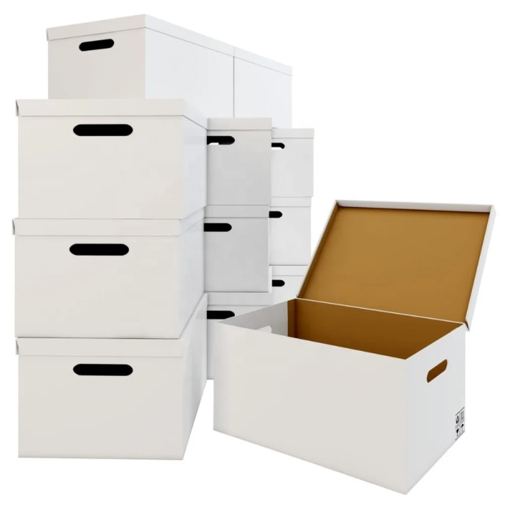 a4 organizer box document paper file folder kraft paper file folder