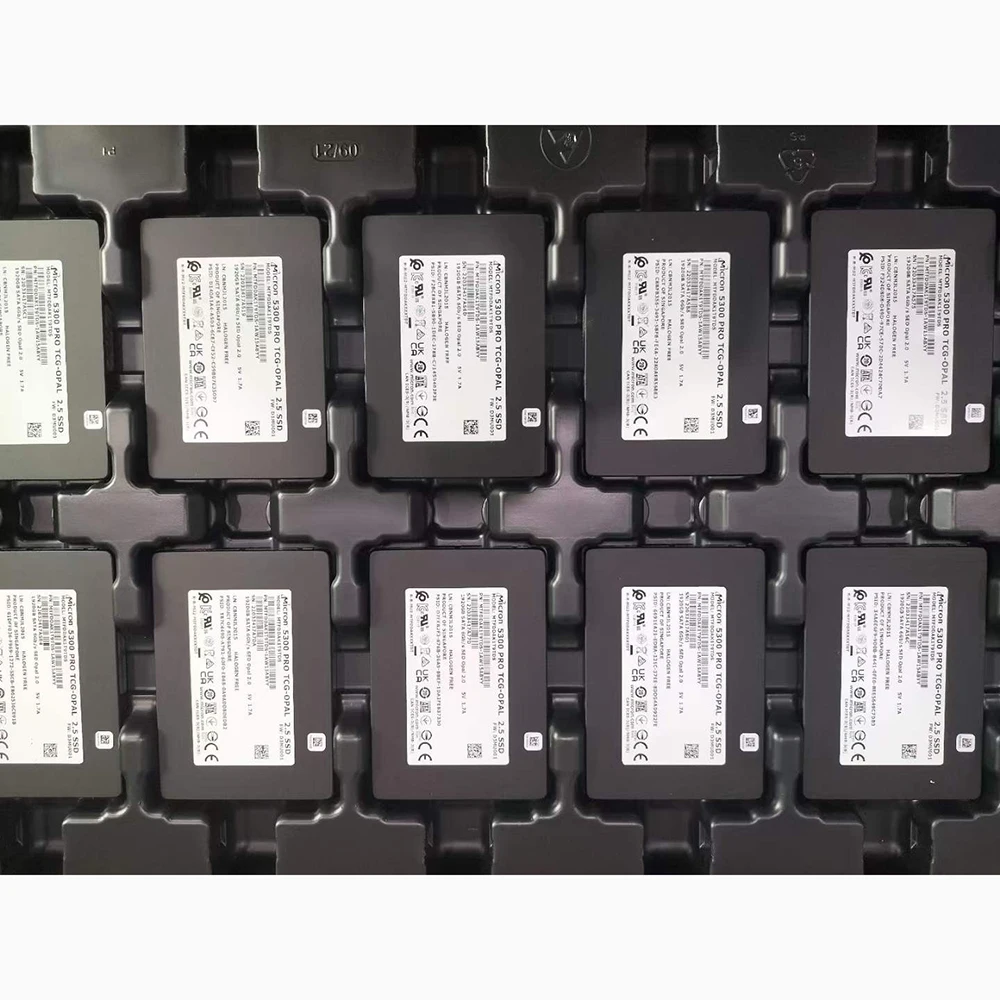 Original Solid State Drive MTFDHBE7T6TDF-1AW12ABYY Enterprise Data Center SSD for Micron 7.68TB 2.5inch U.2 7300 PRO NVMe SSD