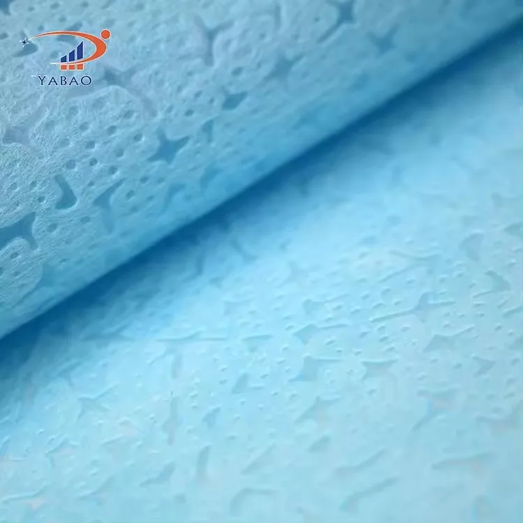 Chicken feet print recycled polypropylene spunbond emboss nonwoven