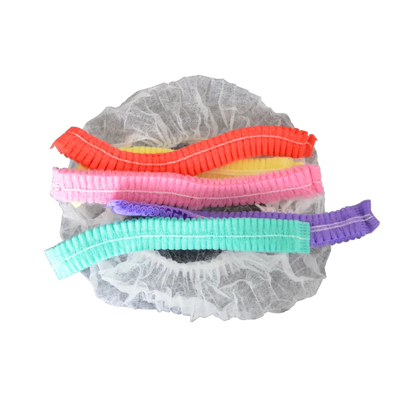 
cheap price products non woven mop caps manufacture disposable clip caps with different color 