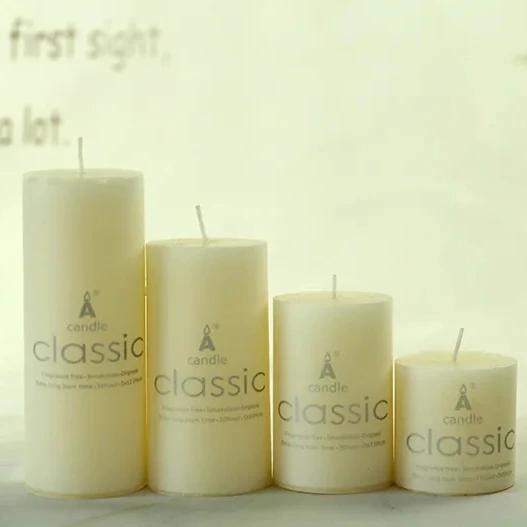 Jinmai Candle Tins Wholesale Decorative Party Big Candle Luxury Soy Wax Long Candle