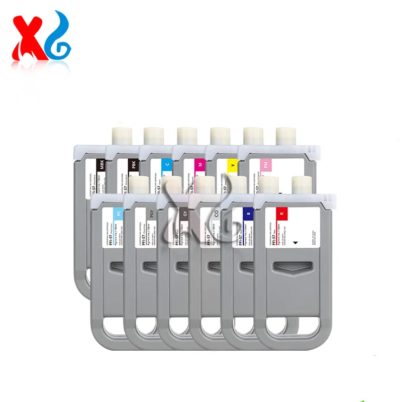 PFI-57 PFI57 Ink Cartridge Compatible For Canon imagePROGRAF PRO-520 PRO-540 PRO-540S PRO-560 560S PRO-521 541 PRO-561 PRO-541S