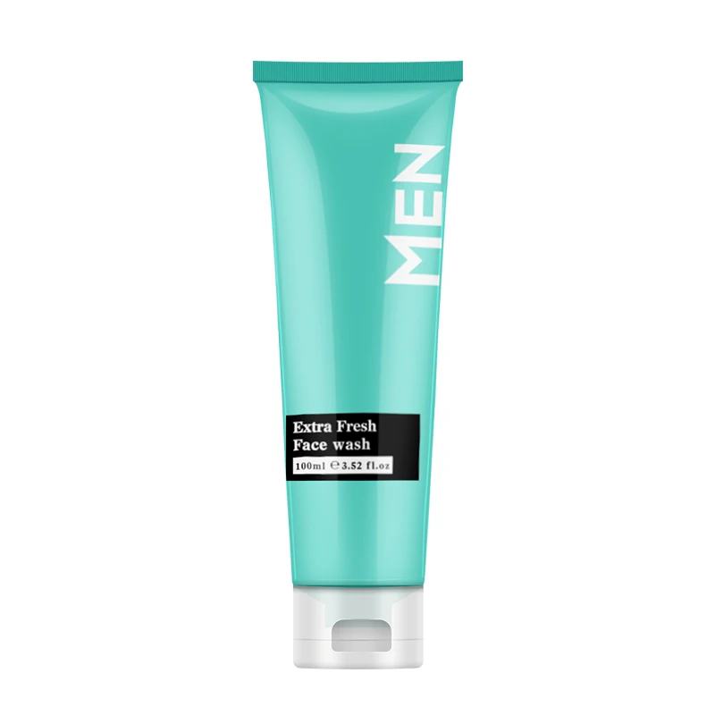 
Индивидуальный Логотип, индивидуальное Экстра свежее моющее средство для лица для мужчин, оптовая продажа, OEM натуральное органическое освежающее очищающее средство для лица для мужчин 