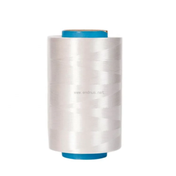 White/Green Color 1200D Meta Aramid Filament Yarn