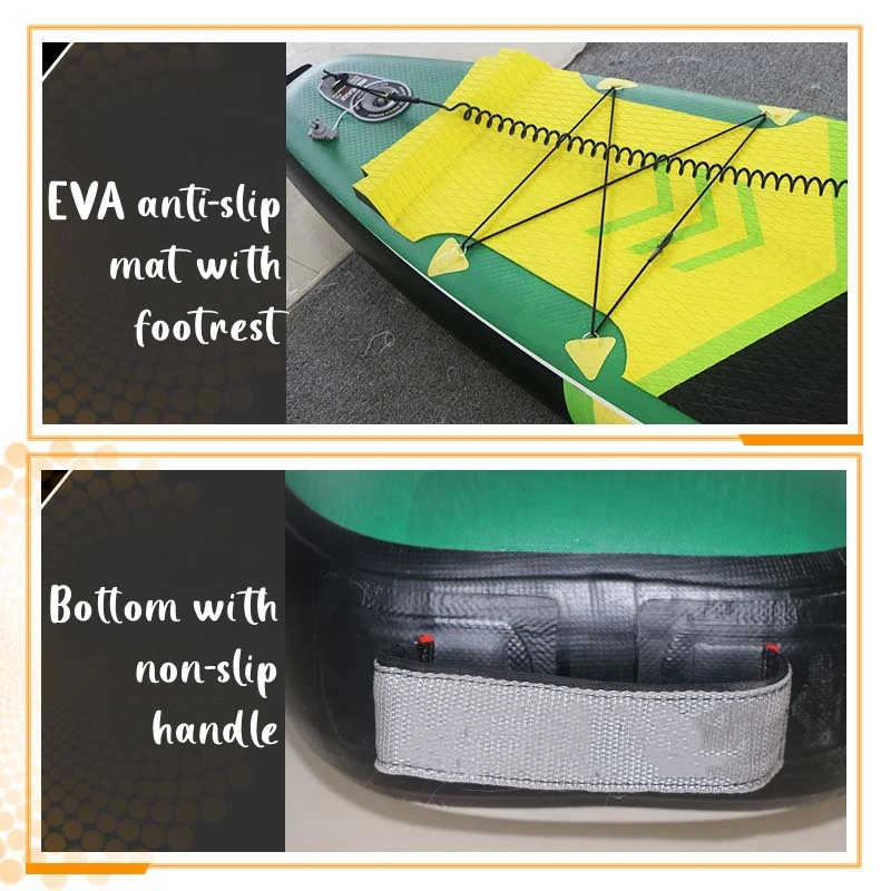 China manufacturer Outdoor  water sport Inflatable Surfboard with Sup Board Paddle standup board Waterplay Surfing