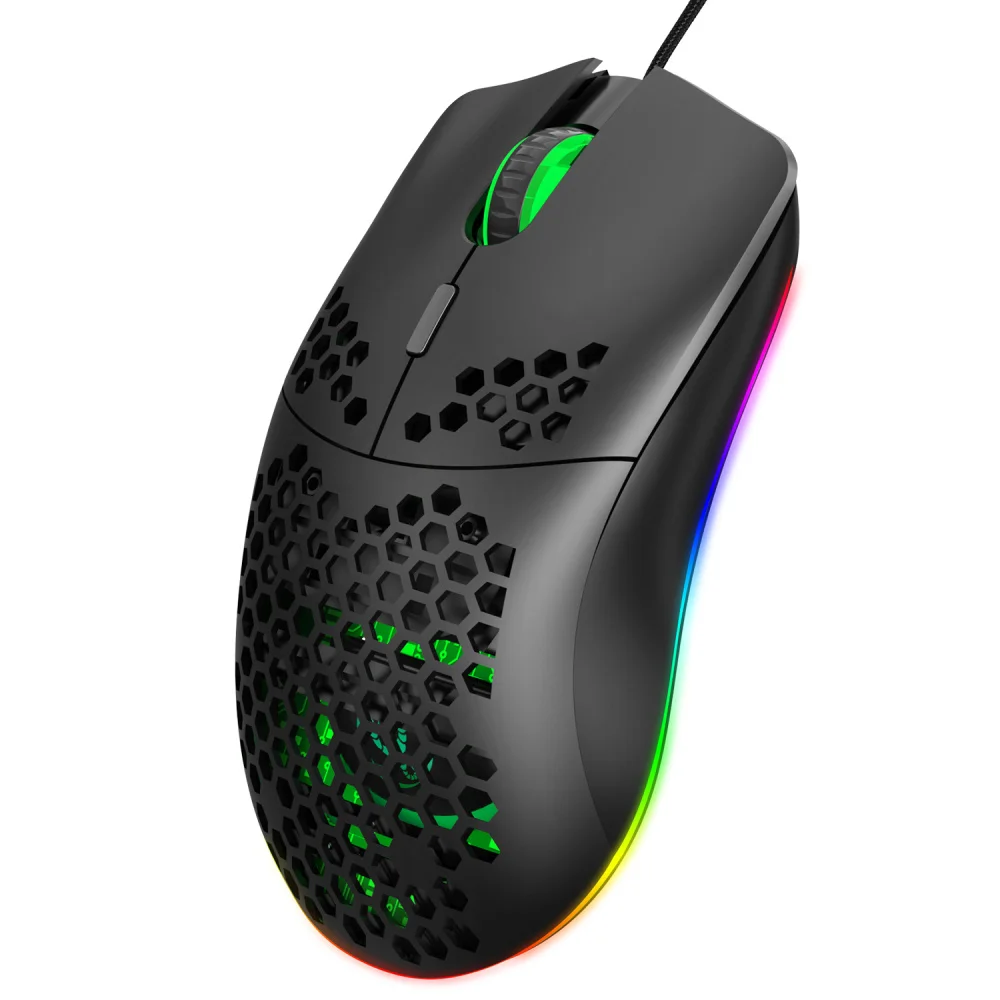 Wholesale Ergonomic Pc Led Computer Optical Professional Wired Rohs Drivers Usb 6D Rgb Light Gaming Mouse Parameters Table