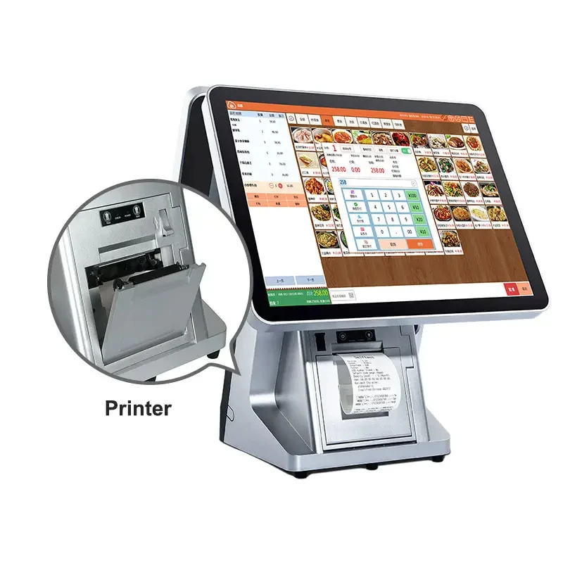 Touch Screen Android Desktop Pos Systems All In One Cash Register Machine Epo Terminal